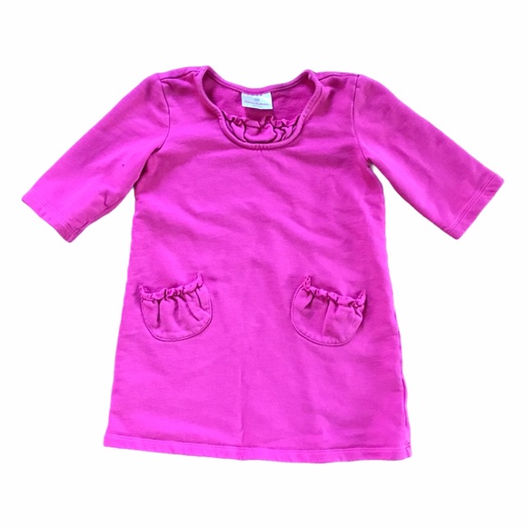 Hanna Andersson Other - Hanna Andersson girls pink sweatshirt dress